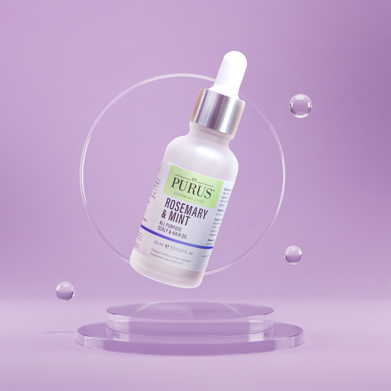 ROSEMARY & MINT ALL PURPOSE SCALP & HAIR OIL